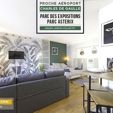 Apartament ****Jungle Chic/Aeroport Cdg Paris/Parc Asterix/Parc Des Expositions/Paris**** Gonesse Zewnętrze zdjęcie